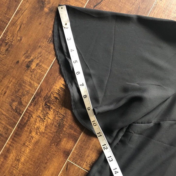 Twik by Simons black short sleeve dress XS - Picture 9 of 13